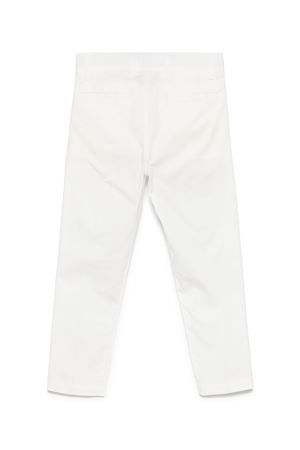 pantaloni in cotone bianco FAY KIDS | FW6P10G0019101